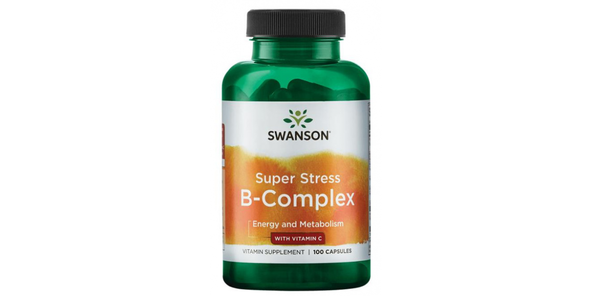 Swanson Super Stress B Complex With Vitamin C Powerbody Eu