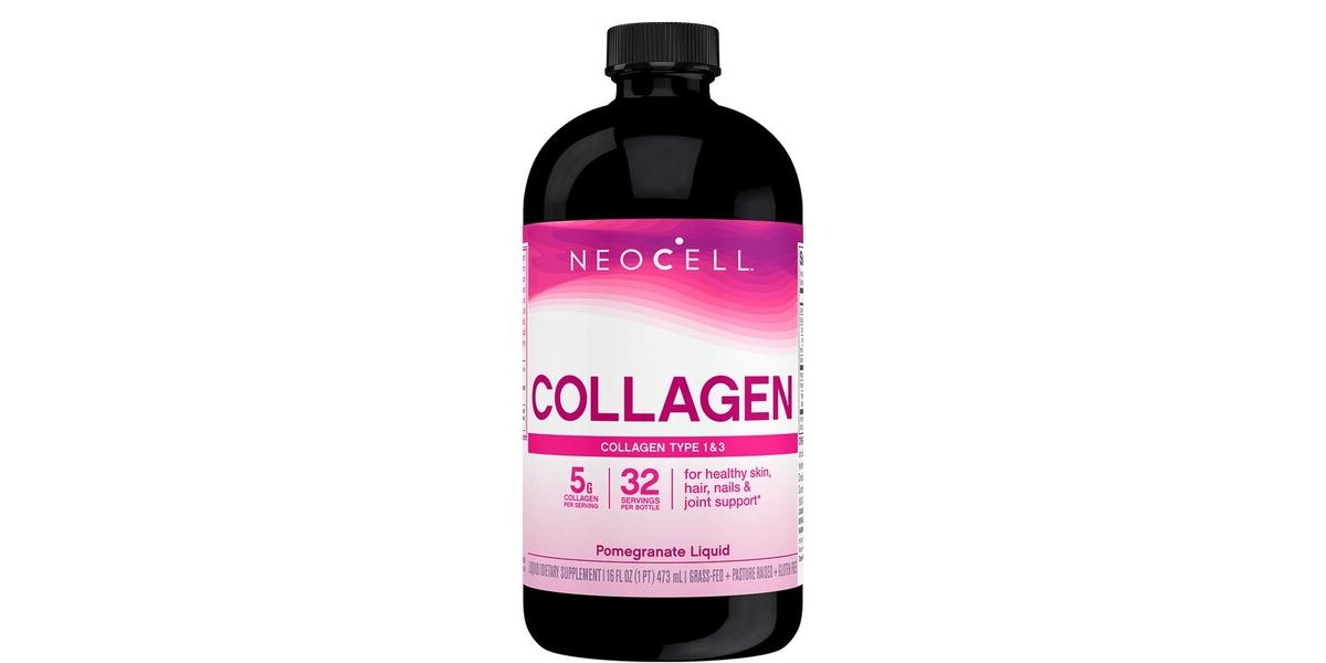 NeoCell Collagen Type 1 & 3 Liquid, Pomegranate - 473 ml. - Powerbody ...